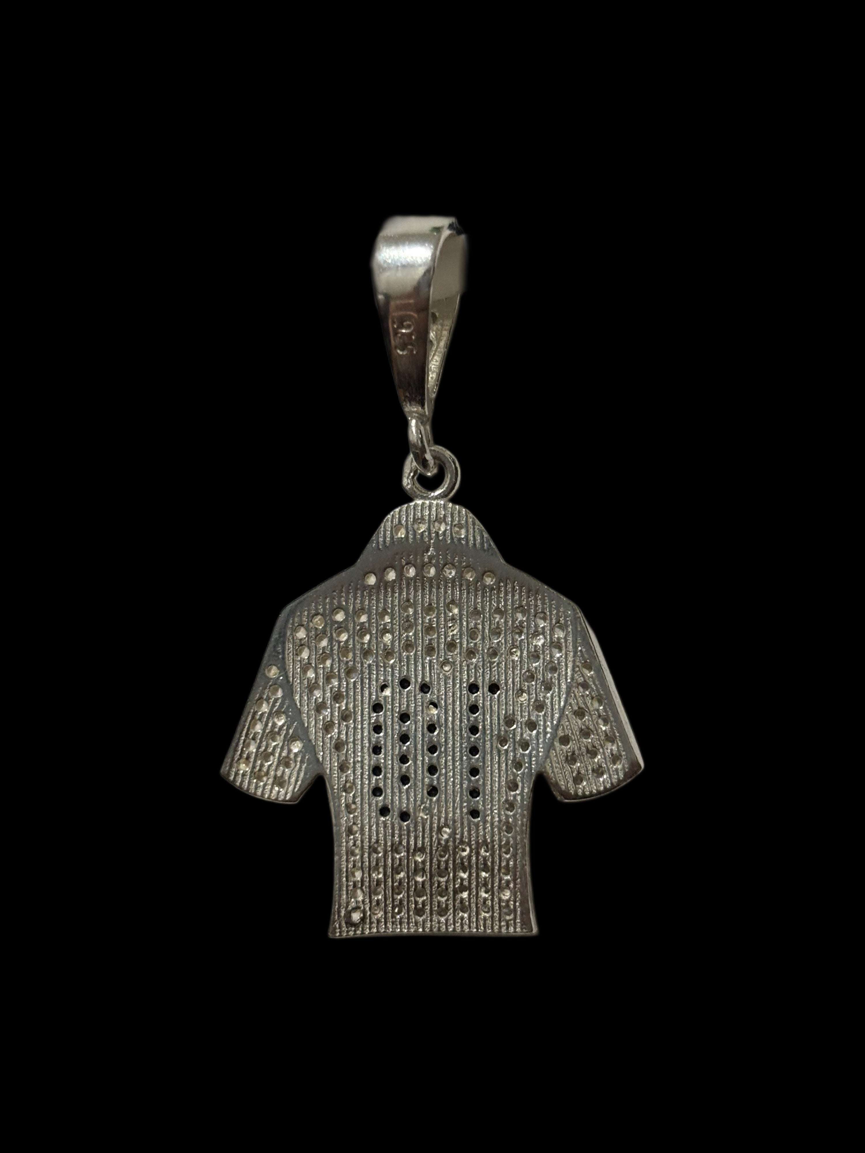 #10 Soccer Jersey Iced Pendant