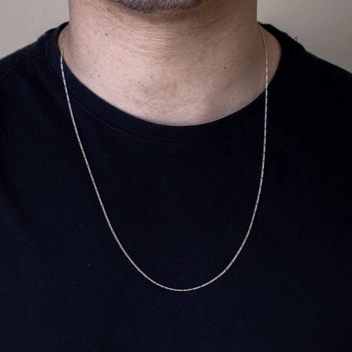 1.3mm Figaro chain