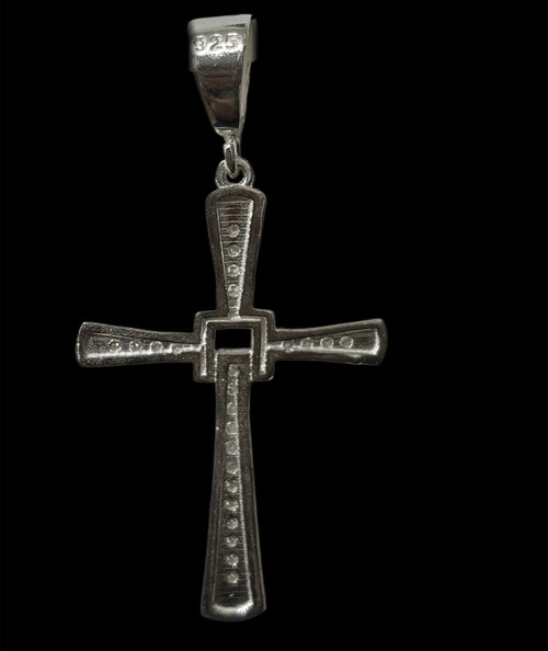 "Toretto's" Iced Cross pendant
