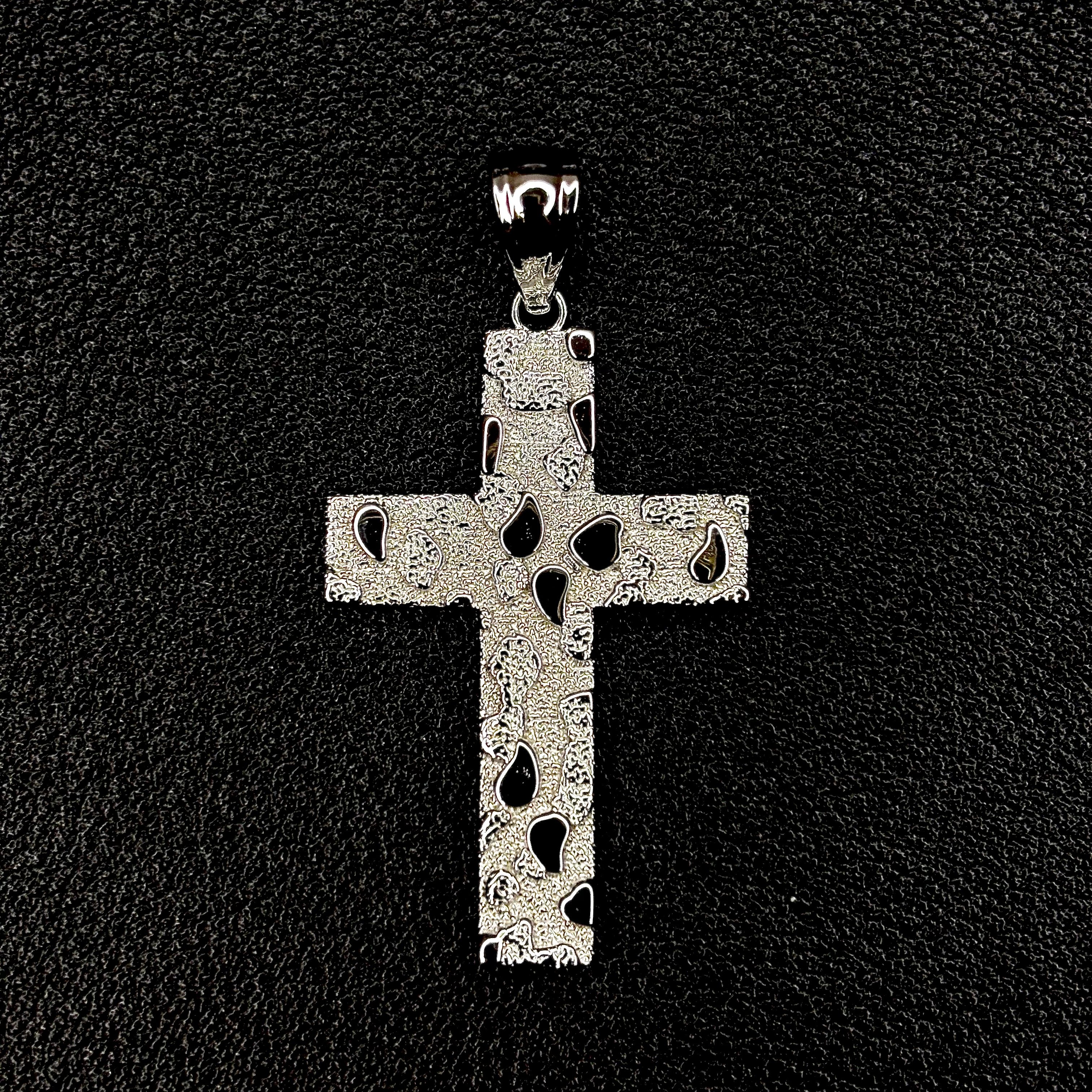 Nugget Cross Pendant