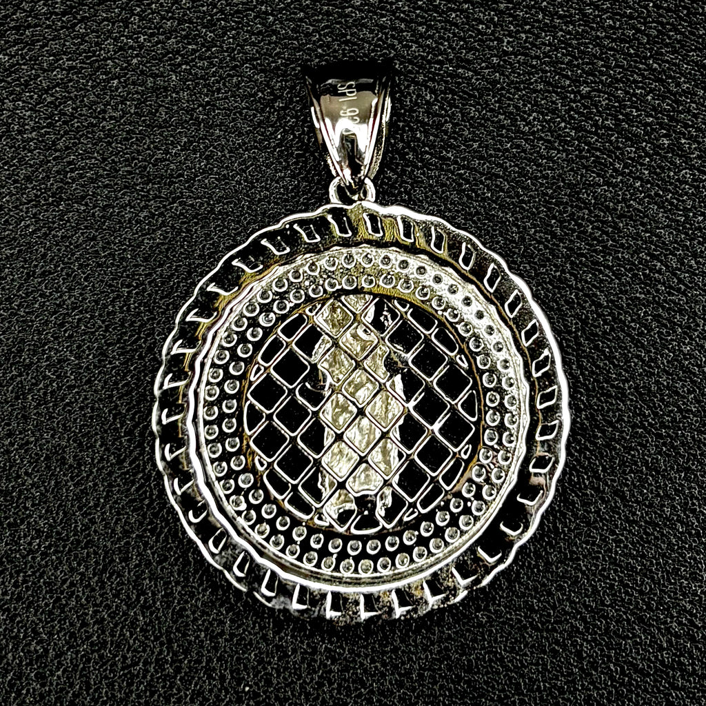 Iced Encrusted St Jude Pendant