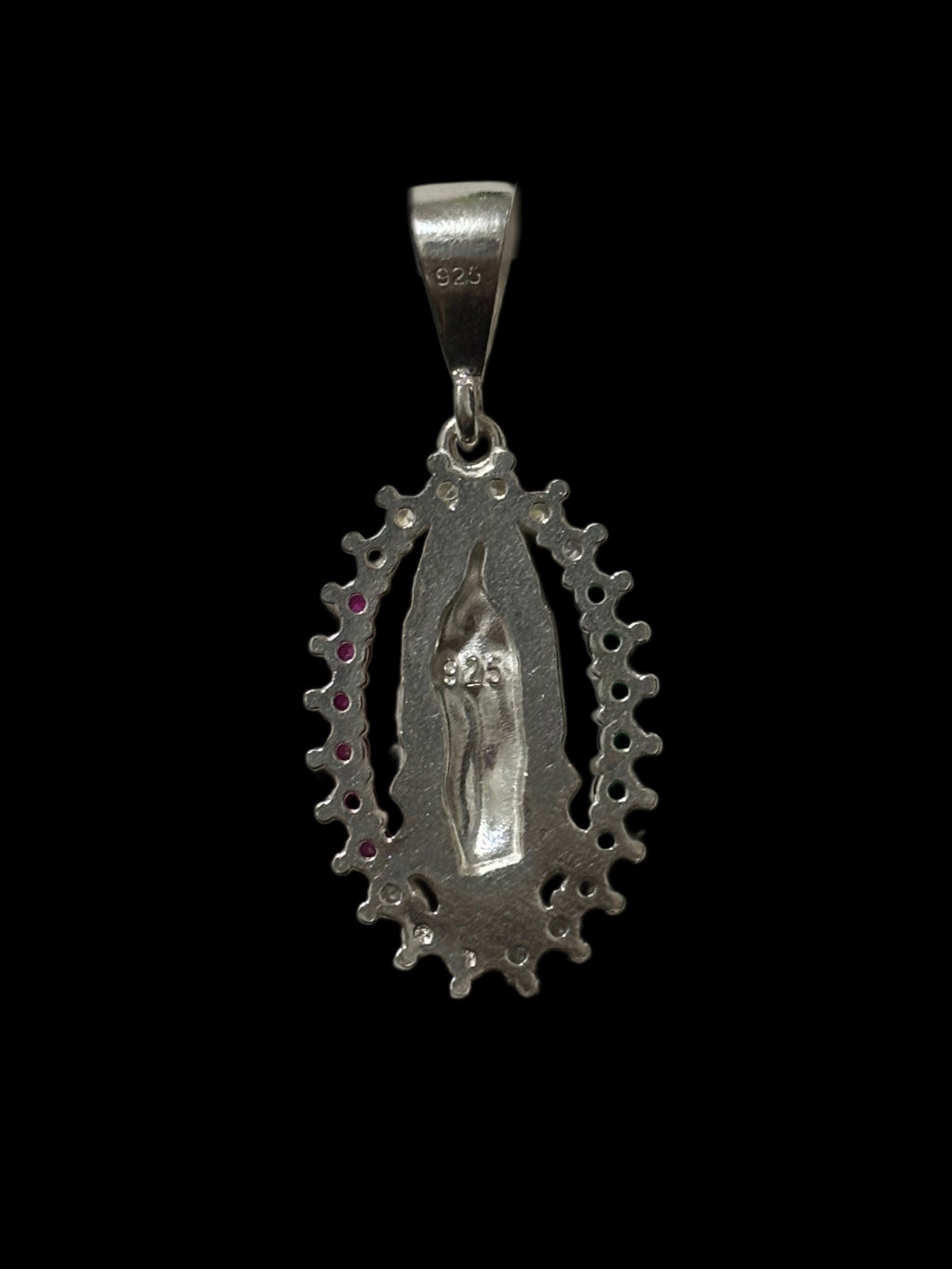 Virgin Mary iced Green Red Clear