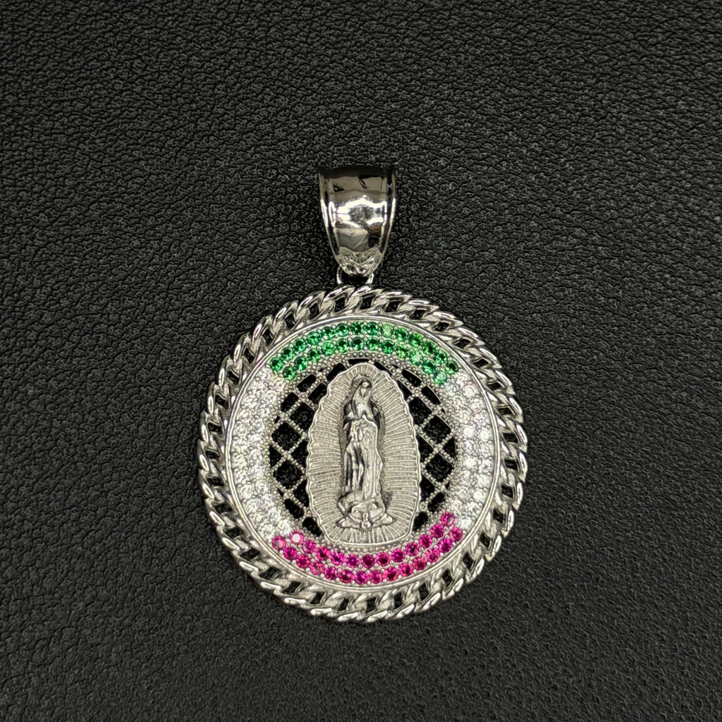 Iced out virgin Mary