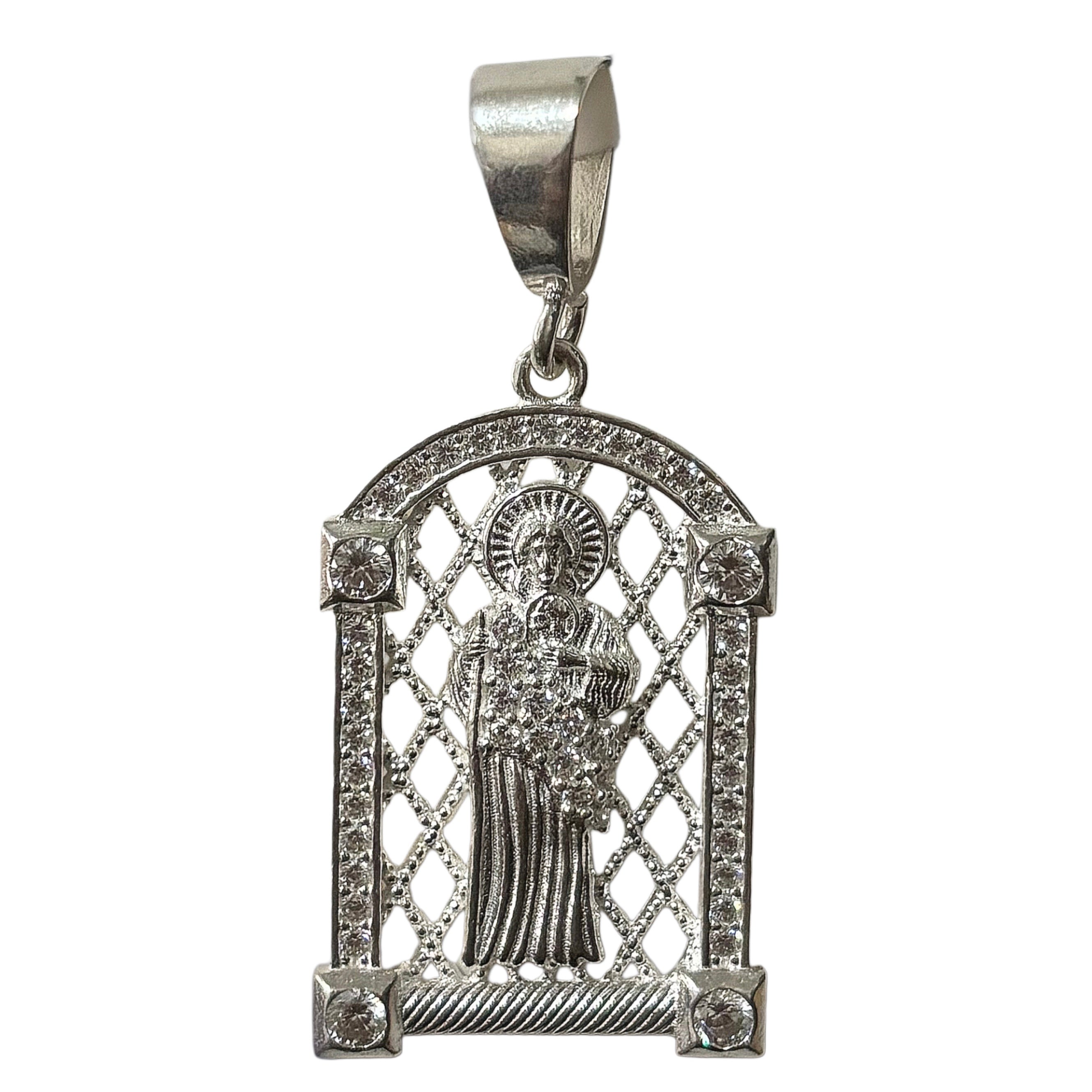 San judas Iced Pendant