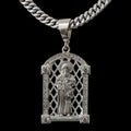 San judas Iced Pendant