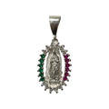Virgin Mary iced Green Red Clear
