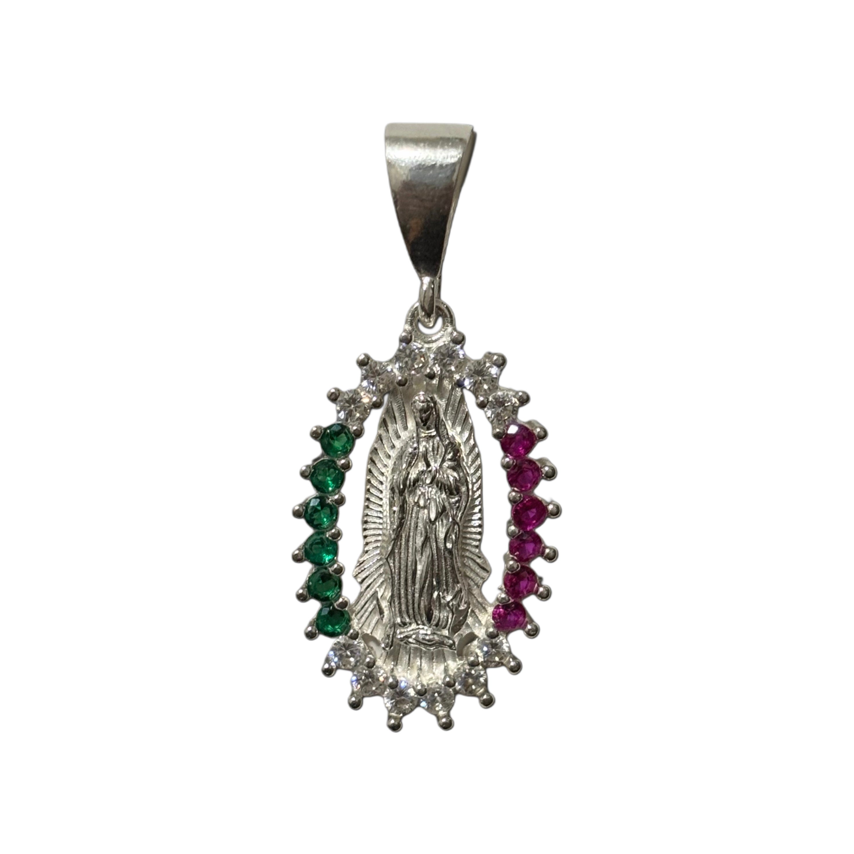 Virgin Mary iced Green Red Clear
