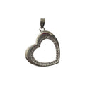 Iced heart Pendant