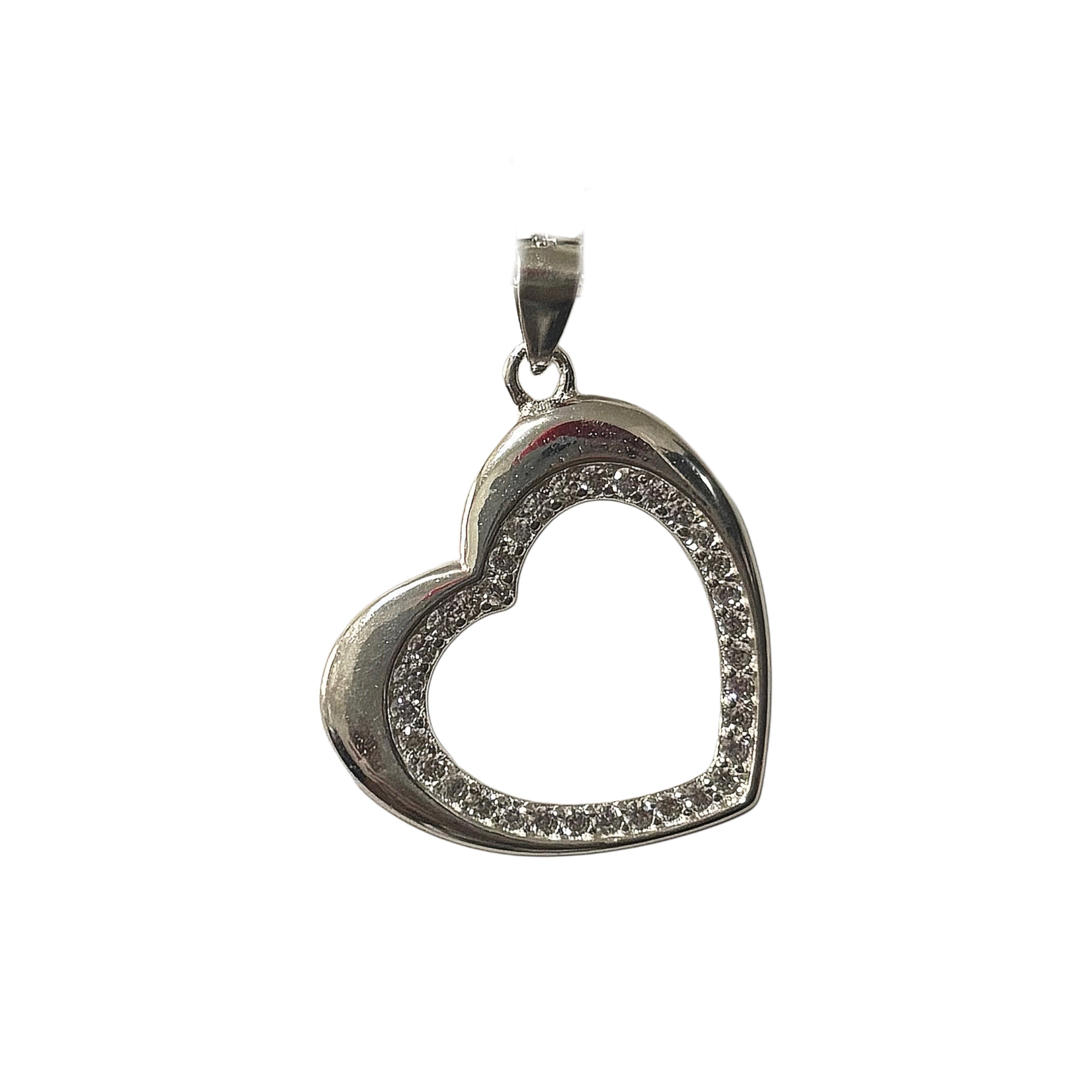 Iced heart Pendant