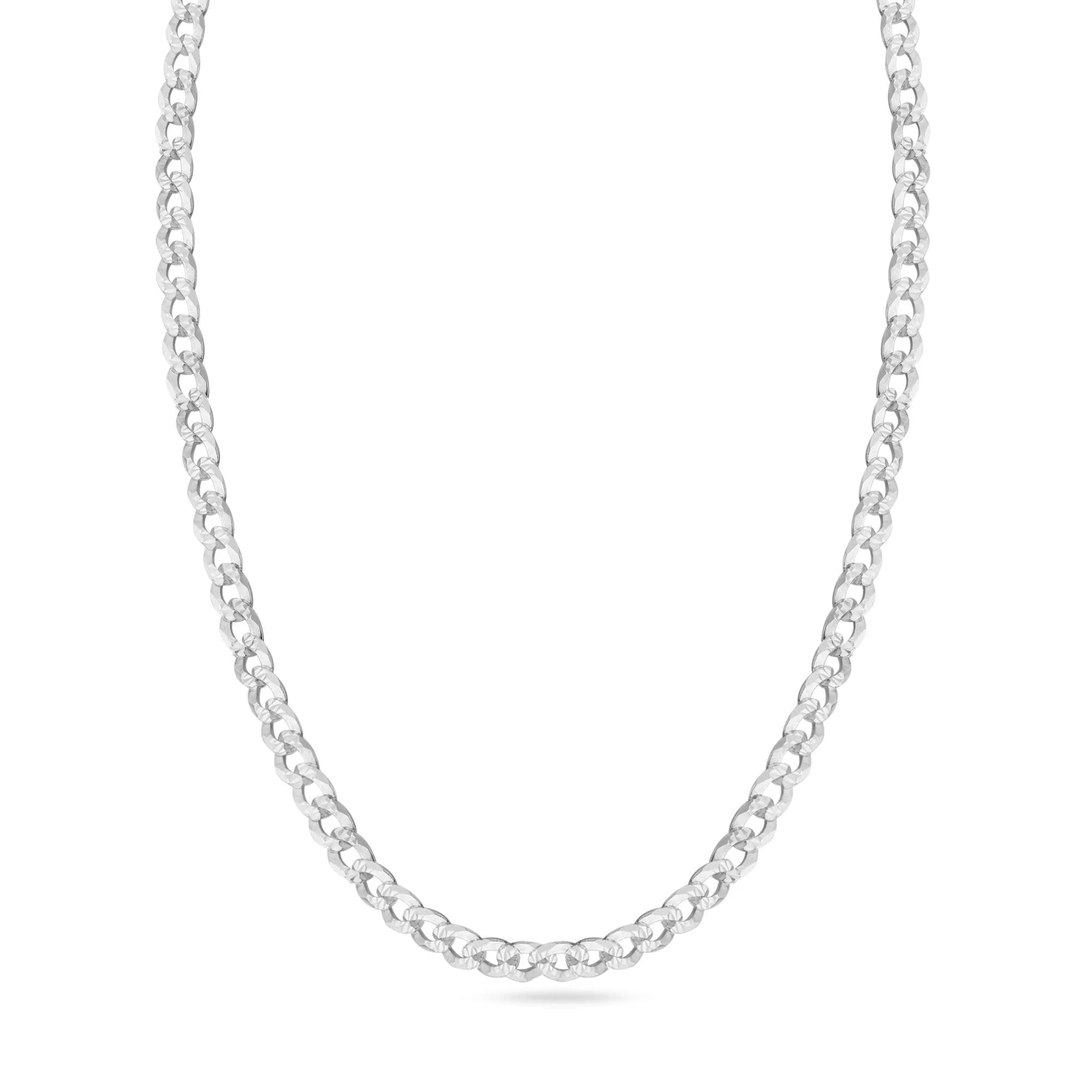 2.8mm Diamond Cut Curb chain