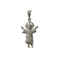 Baby Jesus Iced Pendant